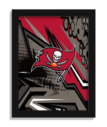 Fan Creations Wall Decor Tampa Bay Buccaneers Team Comic 12x16