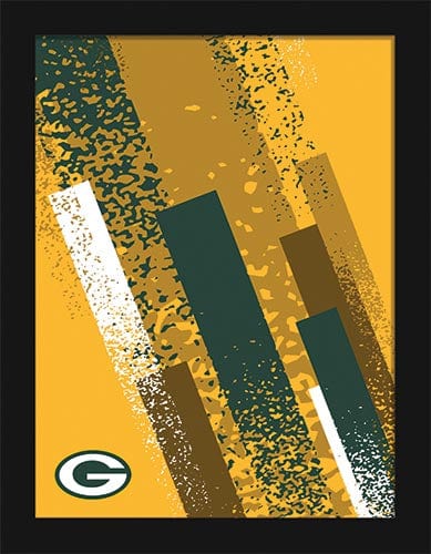 Fan Creations Wall Decor Green Bay Packers Team Color Art 12x16