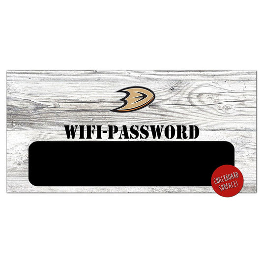 Fan Creations 6x12 Horizontal Anaheim Ducks Wifi Password 6x12 Sign
