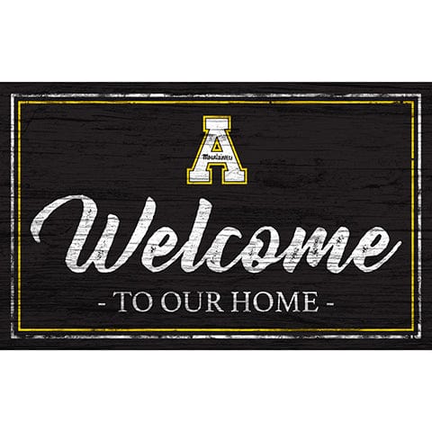 Fan Creations 11x19 Appalachian State Team Color Welcome 11x19 Sign