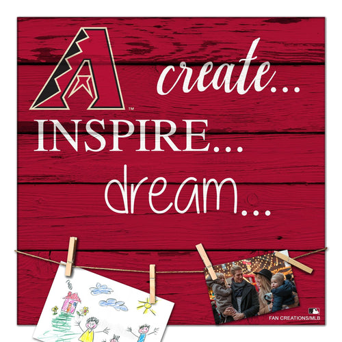 Fan Creations Desktop Stand Arizona Diamondbacks Create Dream Inspire 18x18
