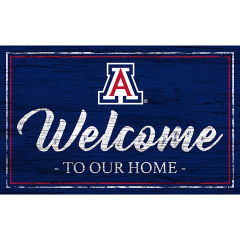 Fan Creations 11x19 Arizona Team Color Welcome 11x19 Sign