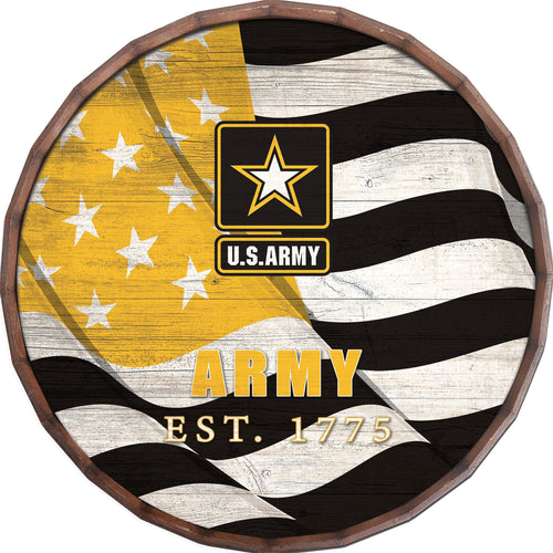 Fan Creations Barrel Top Army Flag Barrel Top 16in
