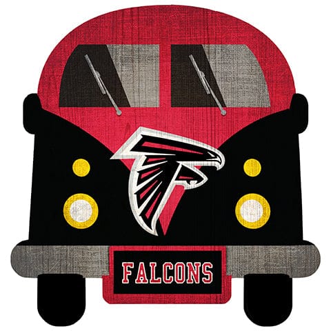 Fan Creations Team Bus Atlanta Falcons 12" Team Bus Sign