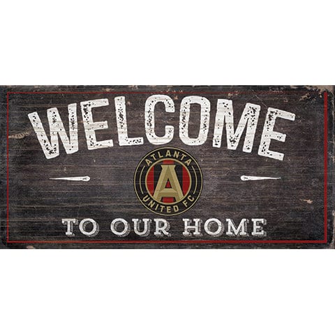 Fan Creations 6x12 Horizontal Atlanta United Welcome Sign