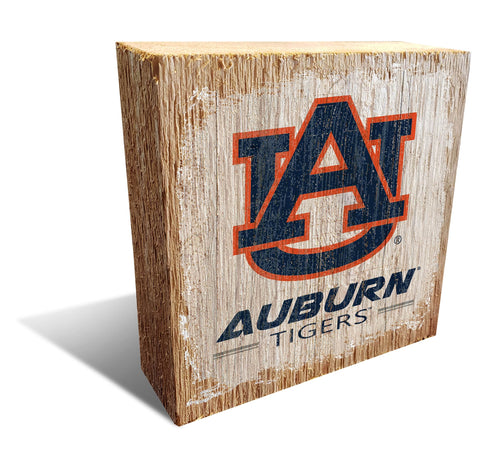Fan Creations Desktop Stand Auburn Team Logo Block