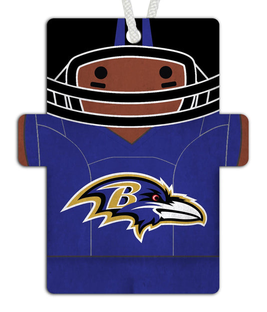 Fan Creations Holiday Home Decor Baltimore Ravens Player Ornament