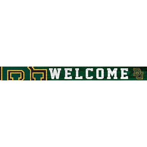 Fan Creations Strips Baylor 16in. Welcome Strip