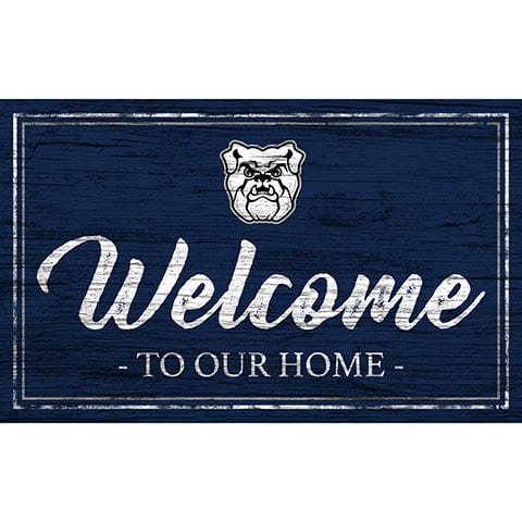 Fan Creations 11x19 Butler Team Color Welcome 11x19 Sign