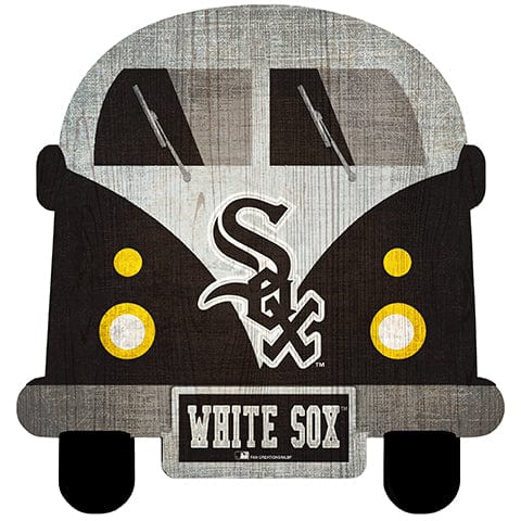 Fan Creations Team Bus Chicago White Sox 12" Team Bus Sign