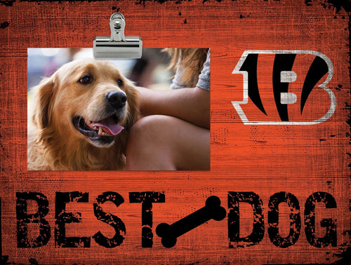Fan Creations Desktop Stand Cincinnati Bengals Best Dog Clip Frame