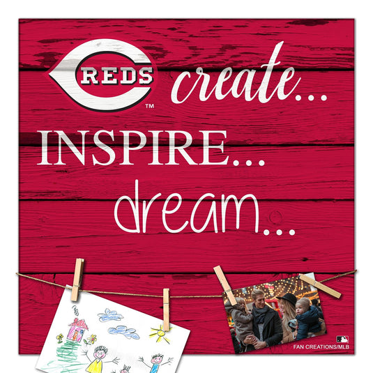 Fan Creations Desktop Stand Cincinnati Reds Create Dream Inspire 18x18
