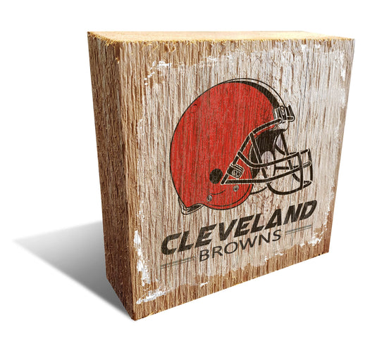 Fan Creations Desktop Stand Cleveland Browns Team Logo Block