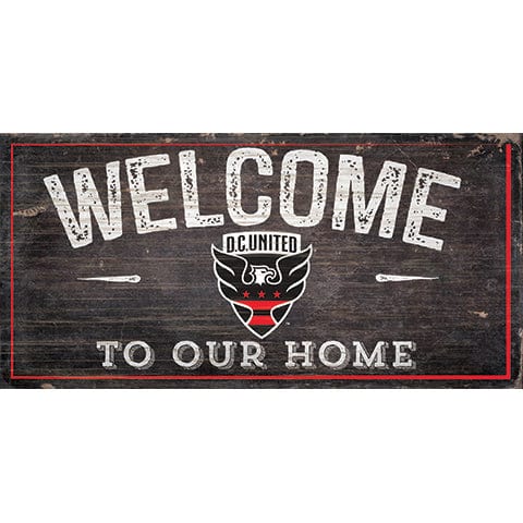 Fan Creations 6x12 Horizontal D.C. United Welcome Sign