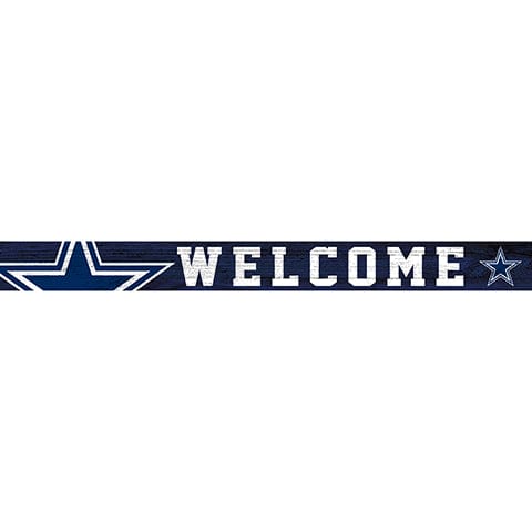 Fan Creations Strips Dallas Cowboys 16in. Welcome Strip