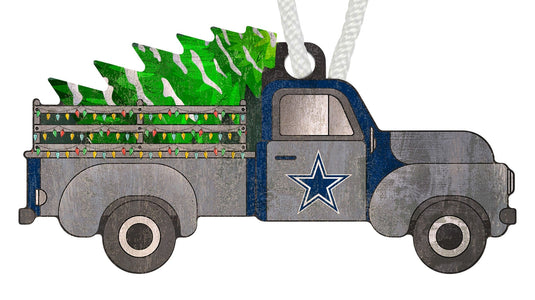 Fan Creations Holiday Home Decor Dallas Cowboys Truck Ornament