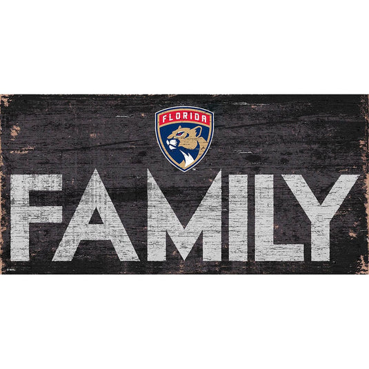 Fan Creations 6x12 Vertical Florida Panthers Family 6x12