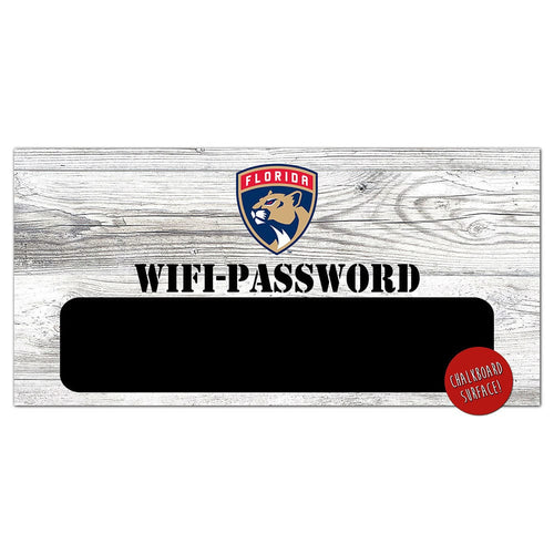 Fan Creations 6x12 Horizontal Florida Panthers Wifi Password 6x12 Sign