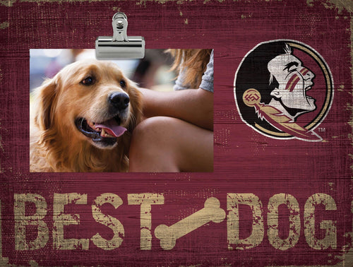 Fan Creations Desktop Stand Florida State Best Dog Clip Frame