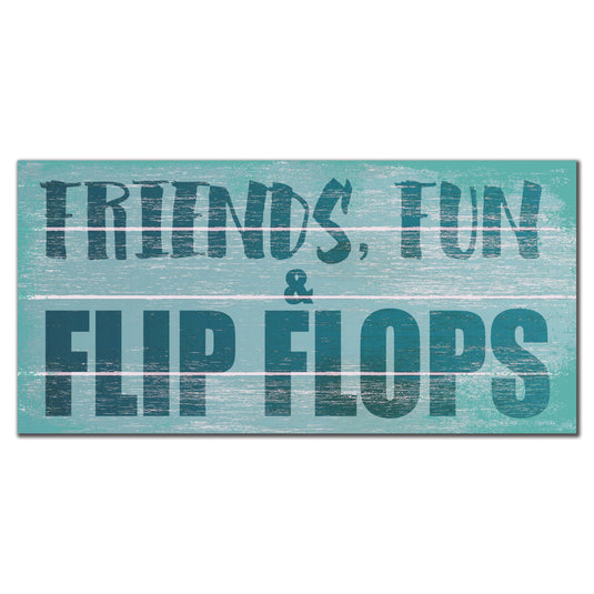 Fan Creations Friends, Fun, & Flip Flops 6x12