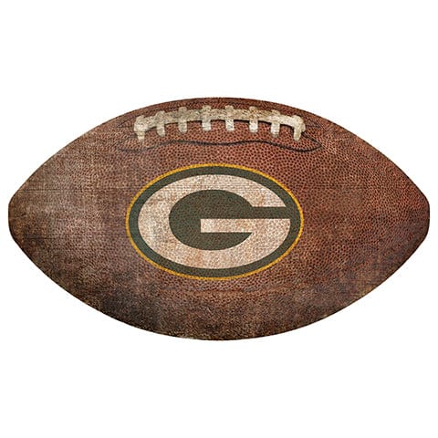 Fan Creations 12" Wall Art Green Bay Packers 12" Football Shaped Sign
