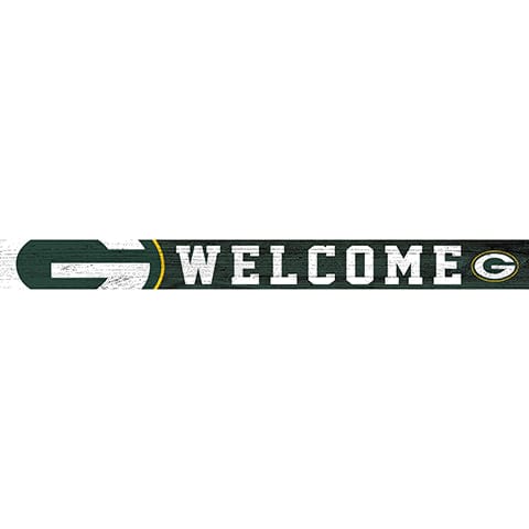 Fan Creations Strips Green Bay Packers 16in. Welcome Strip