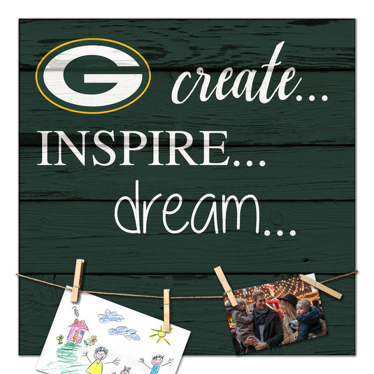 Fan Creations Desktop Stand Green Bay Packers Create Dream Inspire 18x18