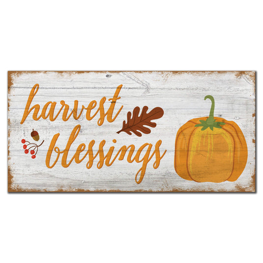 Fan Creations 6x12 Holiday Harvest Blessings 6x12