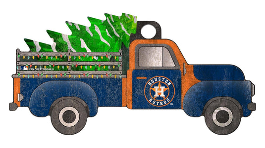 Fan Creations Holiday Home Decor Houston Astros Truck Ornament