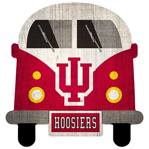 Fan Creations Team Bus Indiana 12" Team Bus Sign