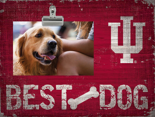 Fan Creations Desktop Stand Indiana Best Dog Clip Frame