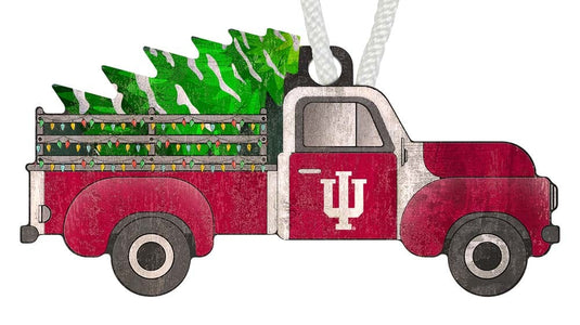 Fan Creations Holiday Home Decor Indiana Truck Ornament