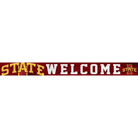 Fan Creations Strips Iowa State 16in. Welcome Strip