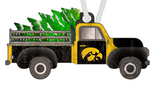 Fan Creations Holiday Home Decor Iowa Truck Ornament