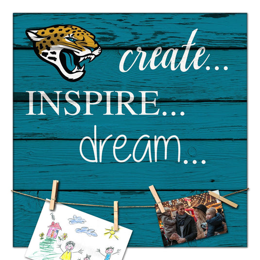 Fan Creations Desktop Stand Jacksonville Jaguars Create Dream Inspire 18x18