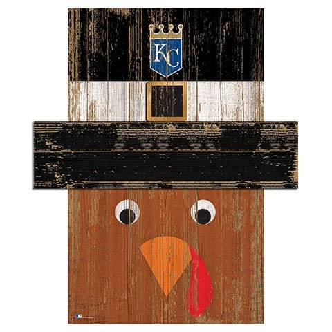Fan Creations Large Holiday Head Kansas City Royals Turkey Head