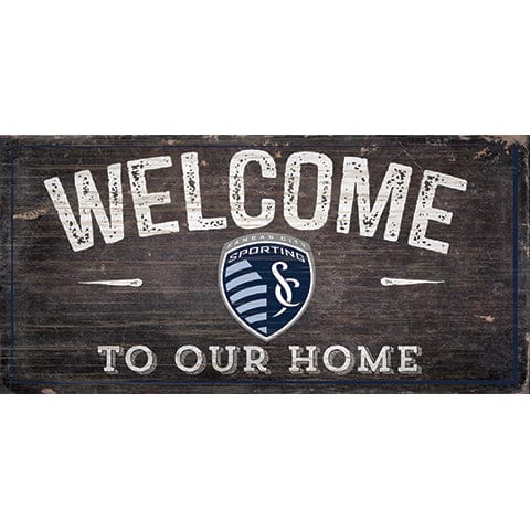 Fan Creations 6x12 Horizontal Kansas City Sporting Welcome Sign