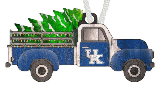 Fan Creations Holiday Home Decor Kentucky Truck Ornament