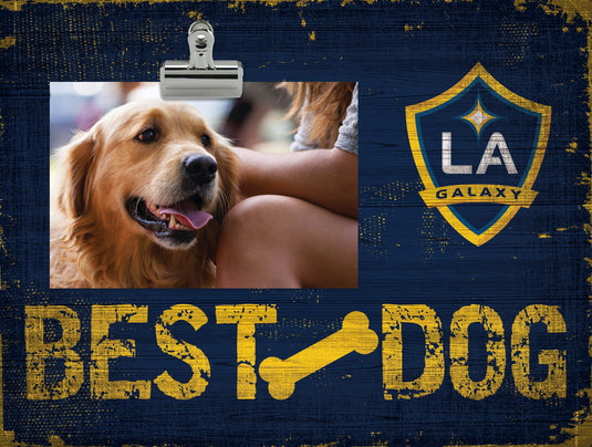 Fan Creations Desktop Stand LA Galaxy Best Dog Clip Frame