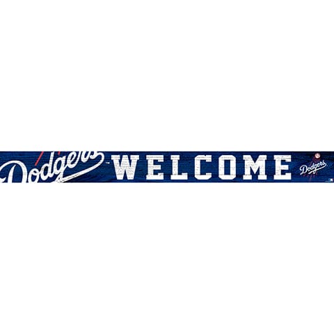 Fan Creations Strips Los Angeles Dodgers 16in. Welcome Strip