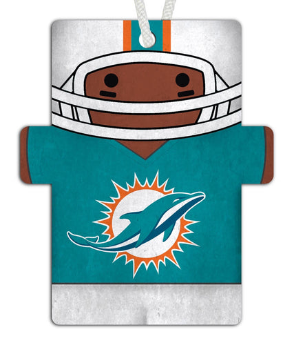 Fan Creations Holiday Home Decor Miami Dolphins Player Ornament