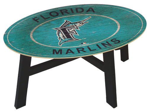 Fan Creations Home Decor Miami Marlins  Heritage Logo Coffee Table