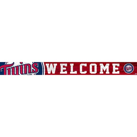 Fan Creations Strips Minnesota Twins 16in. Welcome Strip