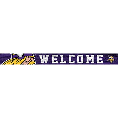 Fan Creations Strips Minnesota Vikings 16in. Welcome Strip