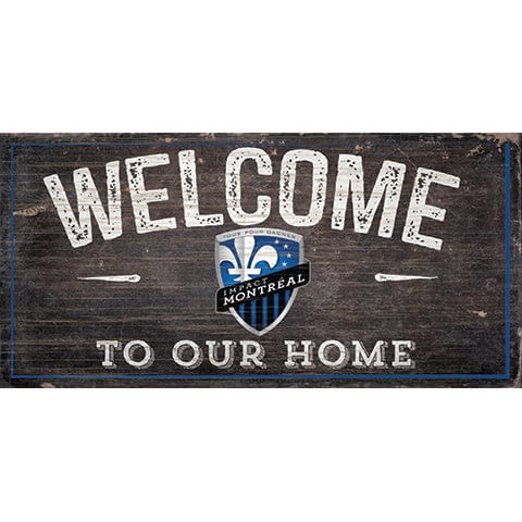 Fan Creations 6x12 Horizontal Montreal Impact Welcome Sign