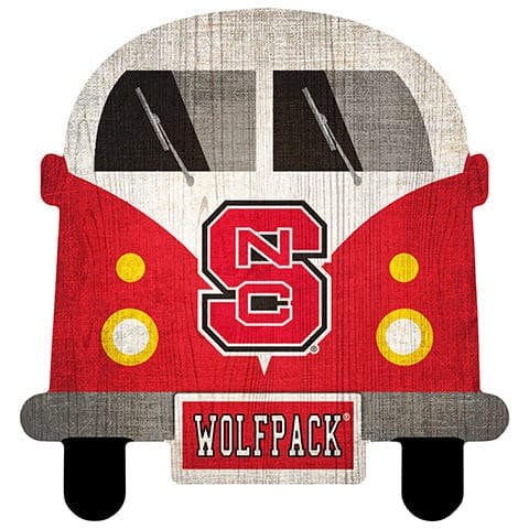 Fan Creations Team Bus NC State University 12" Team Bus Sign