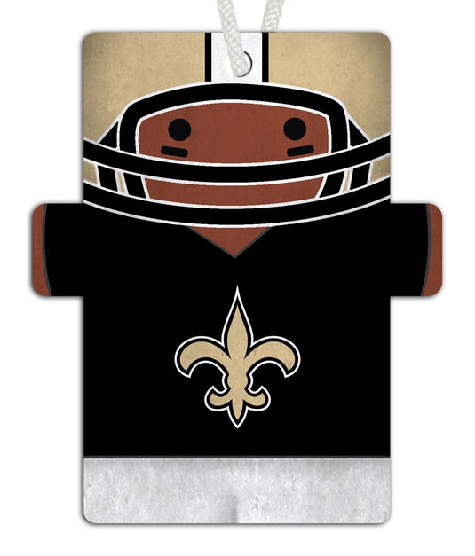 Fan Creations Holiday Home Decor New Orleans Saints Player Ornament