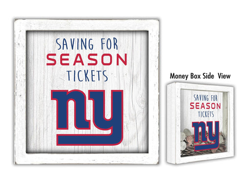 Fan Creations Desktop Stand New York Giants Saving For Tickets Money Box