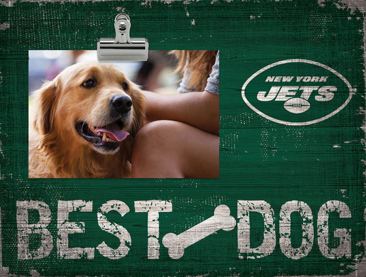 Fan Creations Desktop Stand New York Jets Best Dog Clip Frame