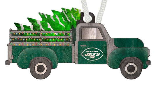 Fan Creations Holiday Home Decor New York Jets Truck Ornament